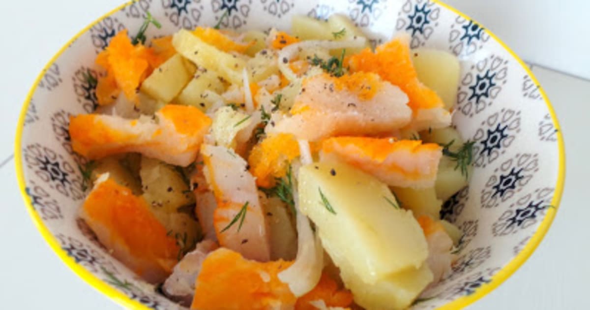 Salade de pommes de terre au haddock fumé façon nordique Recette par My Culinary Curriculum