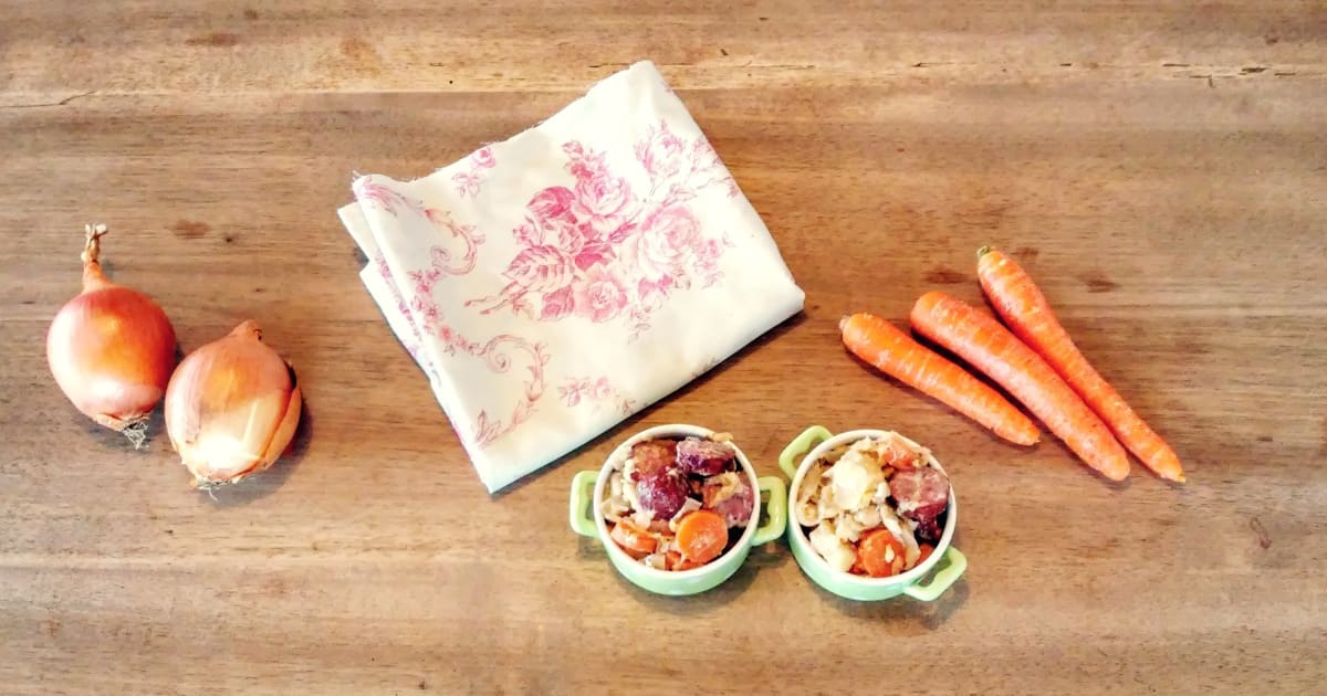 Cocotte de chou et saucisses fumées : recette Cocotte de chou et