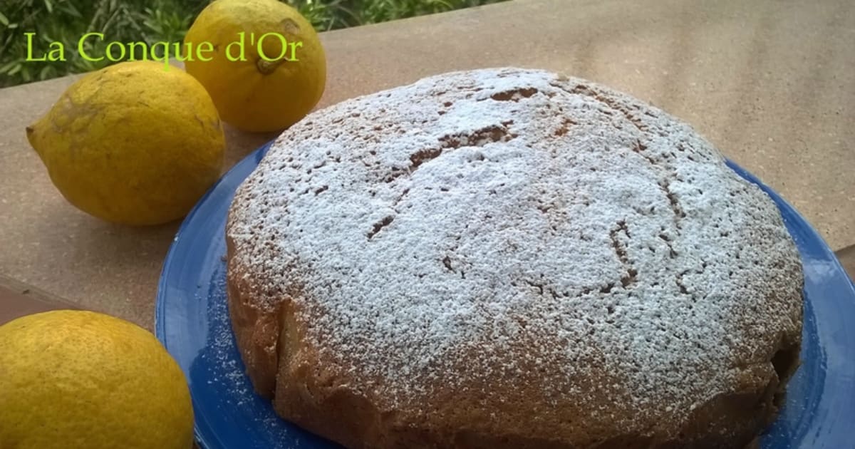 Gateau Moelleux Au Citron Et Au Limoncello Recette Par La Conque D Or