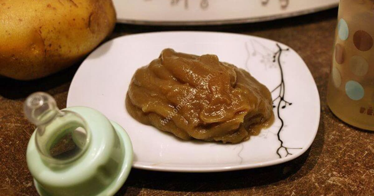 Purée aubergine pommes de terre au thermomix facile et rapide Recette