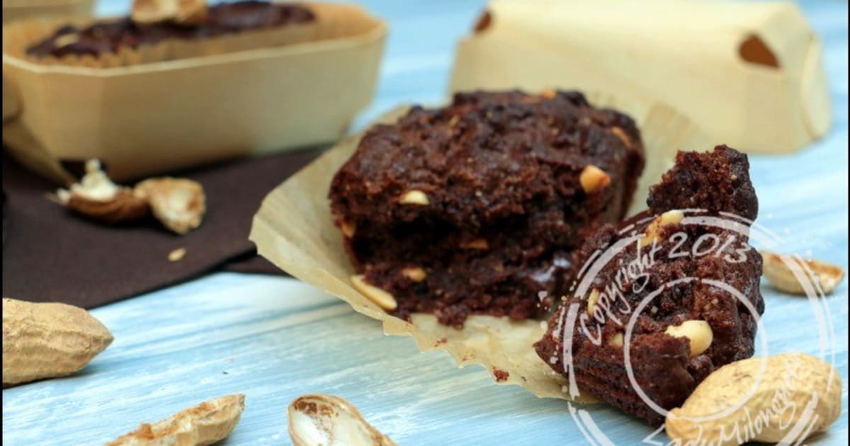 Cake Healthy Au Chocolat Et Cacahuetes Recette Par Happy Papilles
