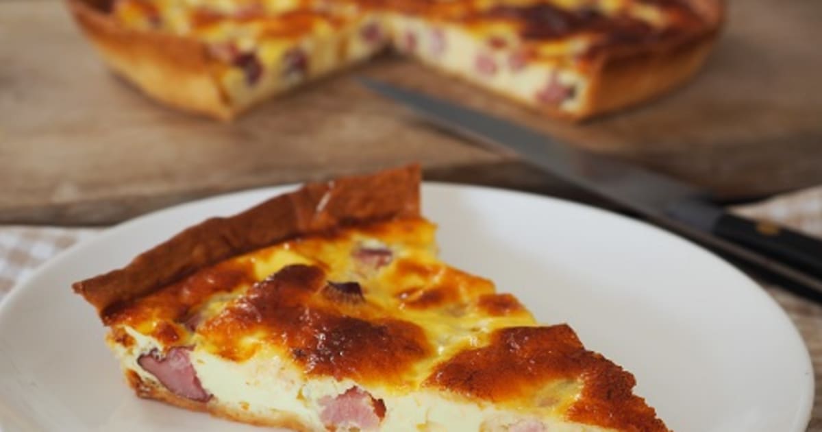 Recette Quiche lorraine tradition sur Chefclub daily