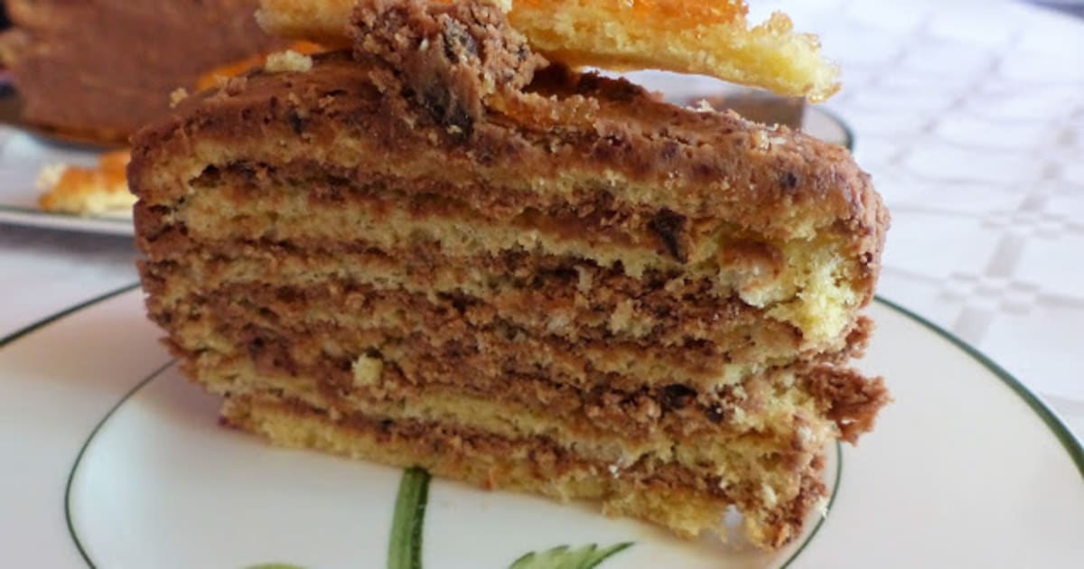 Dobos Ou Gateau Hongrois Recette Par Catalina Le Blog De Cata