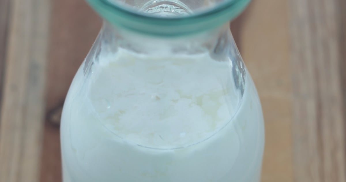 Recette Babeurre maison simple et rapide (buttermilk)