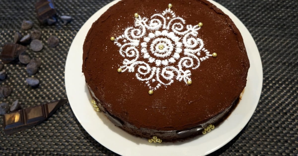 Le Gateau Double Chocolat No Gluten Recette De Mercotte Recette Par Atelier De Brigitte