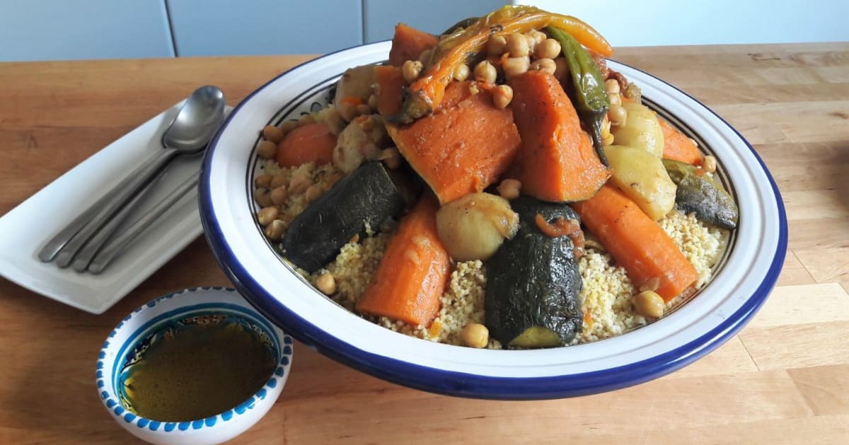 Couscous marocain aux légumes recette Couscous aux légumes