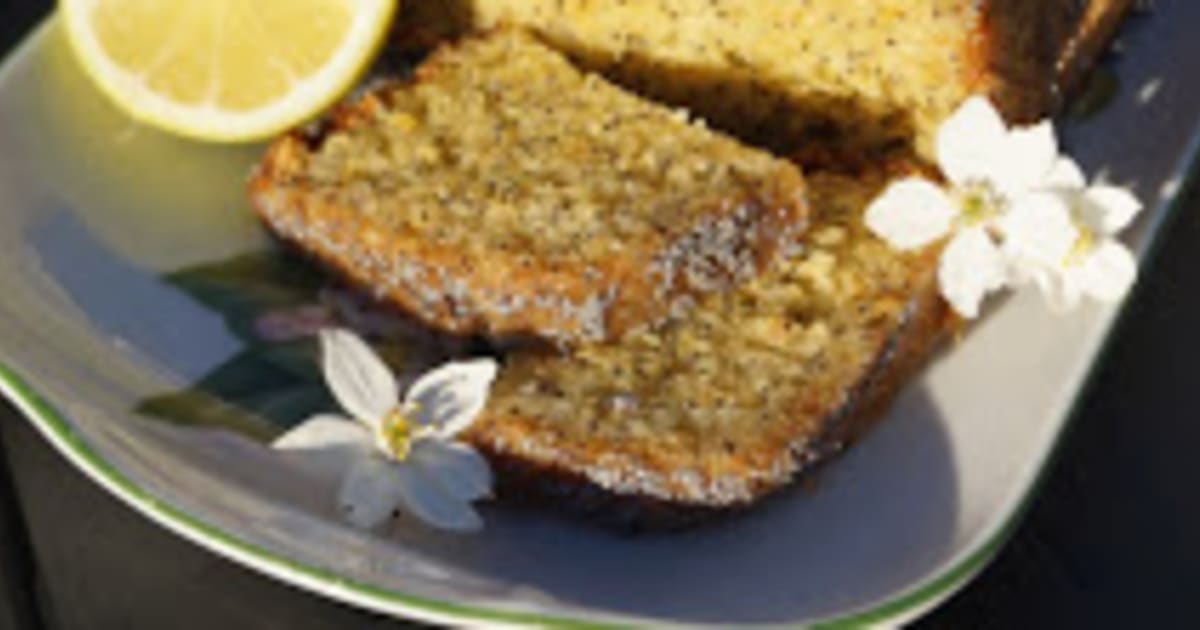 Cake Au Citron Et Au Pavot Recette Par Kelou