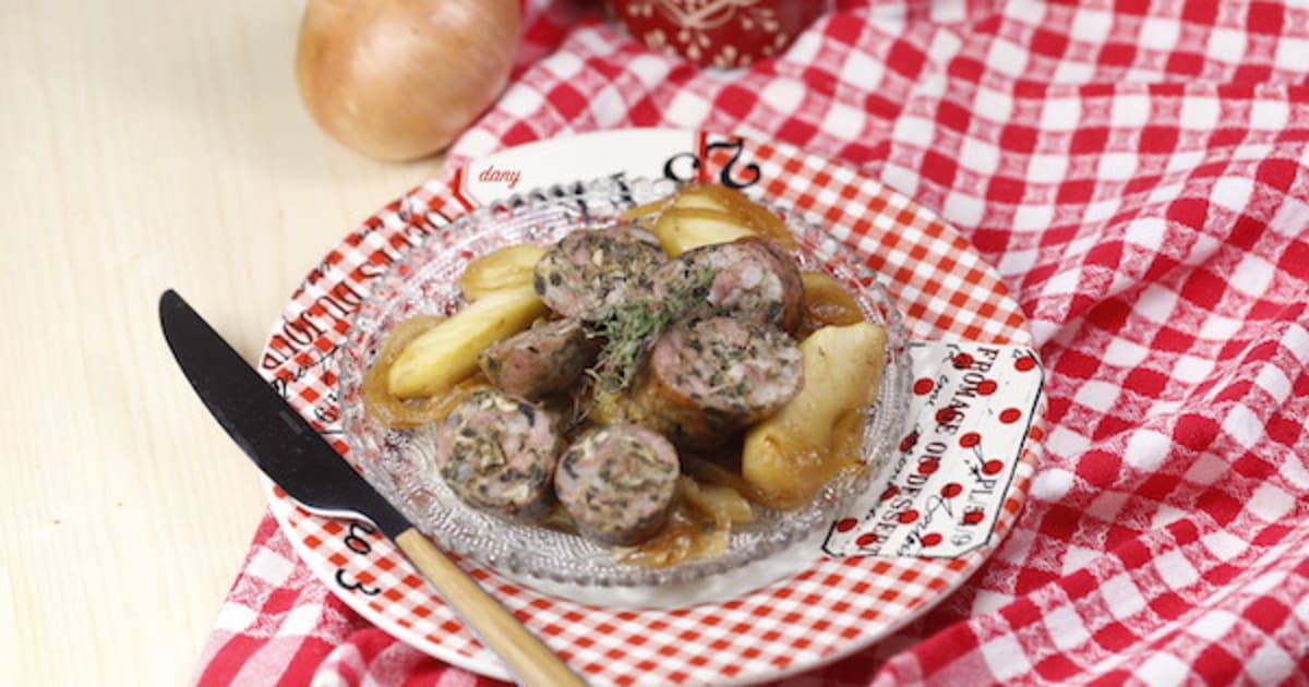 Pormoniers savoyard aux pommes et aux oignons caramélisés - Recette par épicétout