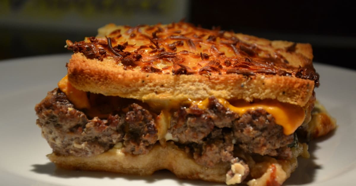 Recette burger pain de mie toasté et steak haché