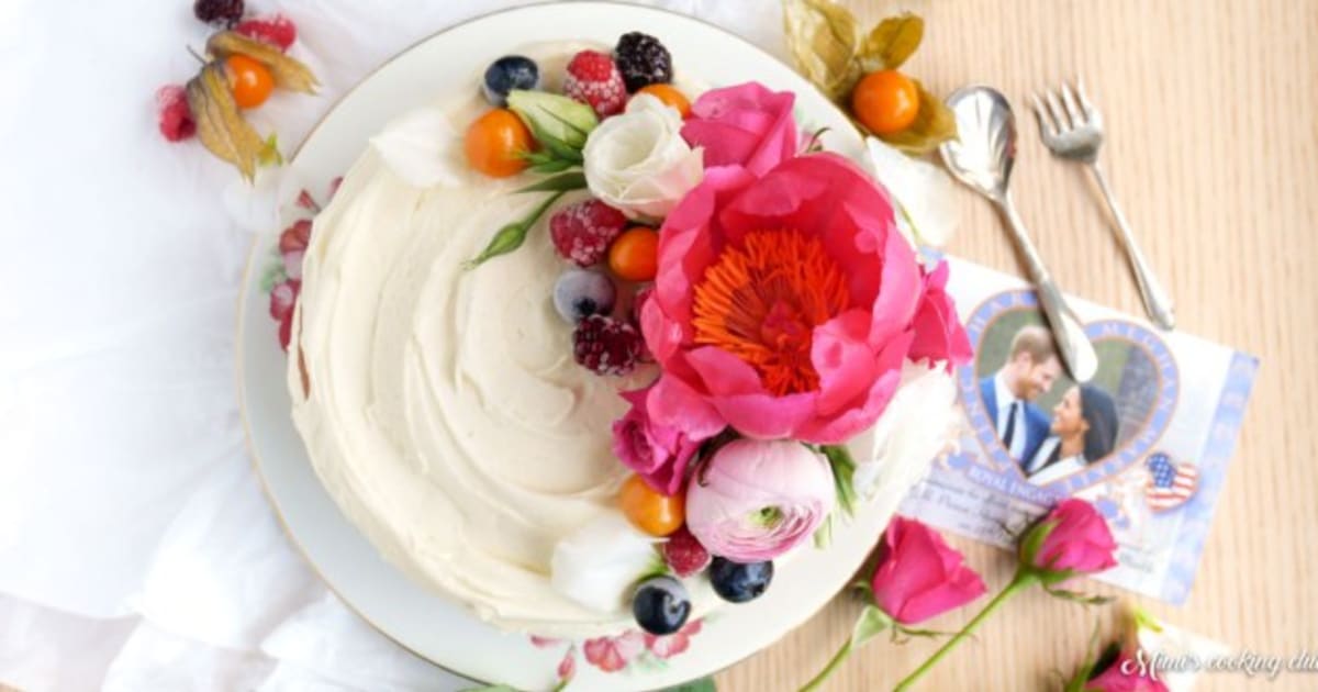 Un Royal Wedding Cake Pour Harry Et Meghan Recette Par Mimi Patisserie