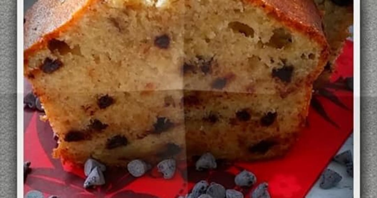 Cake Banane Et Pepites De Chocolat Recette Par Une Petite Faim