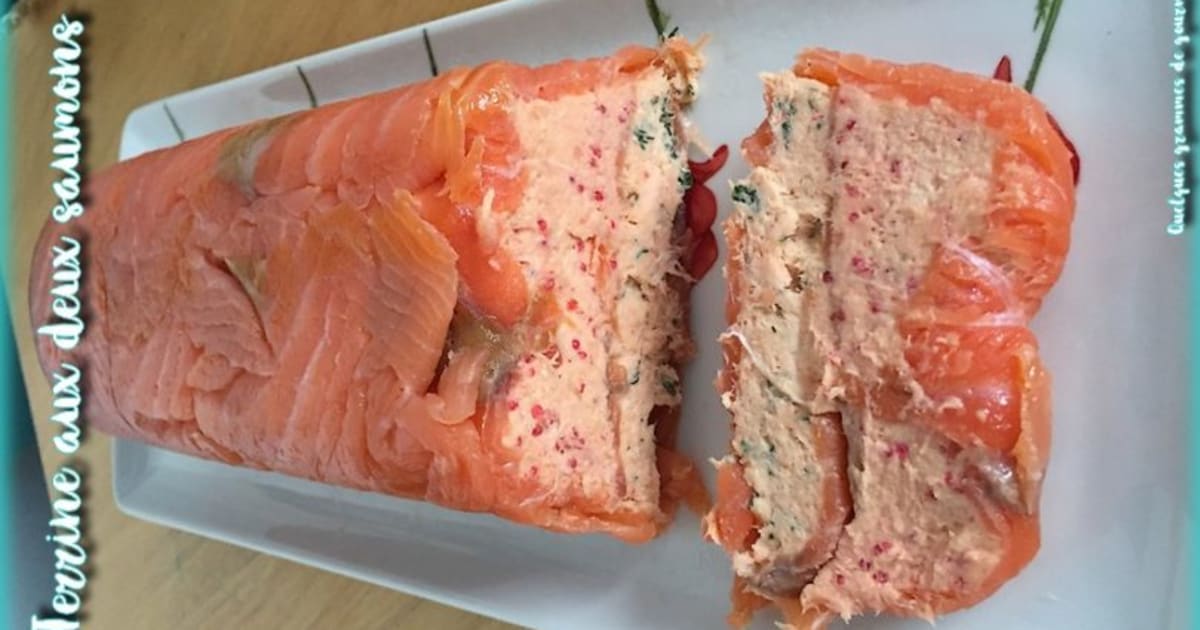 Terrine aux deux saumons Recette par Quelques Grammes De Gourmandise