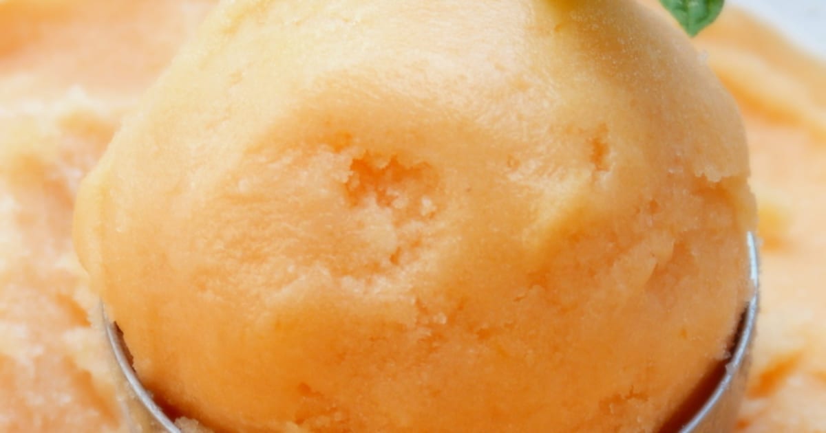 Sorbet au melon Recette par Docteur chocolatine