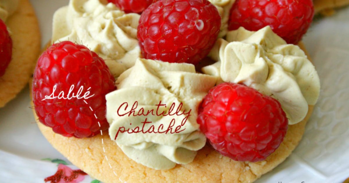 Tartelettes Aux Framboises Chantilly Pistache Recette Par Happy Cooking Tartelettes Aux Framboises Chantilly Pistache Recette Par Happy Cooking