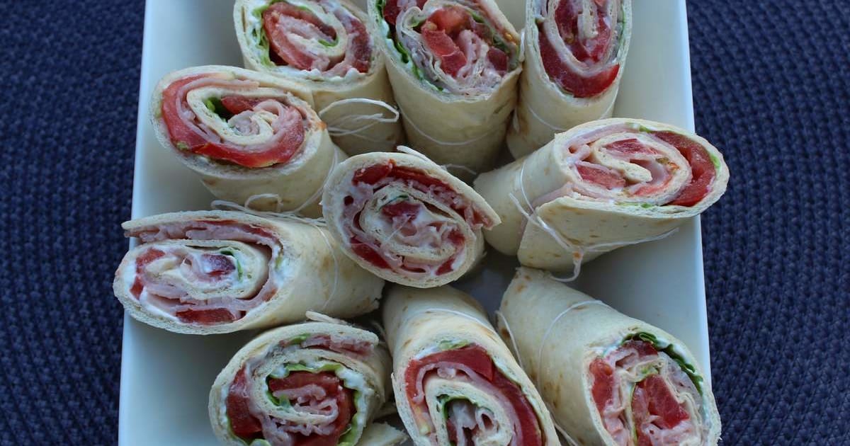 Recette Wraps au St Môret et bacon