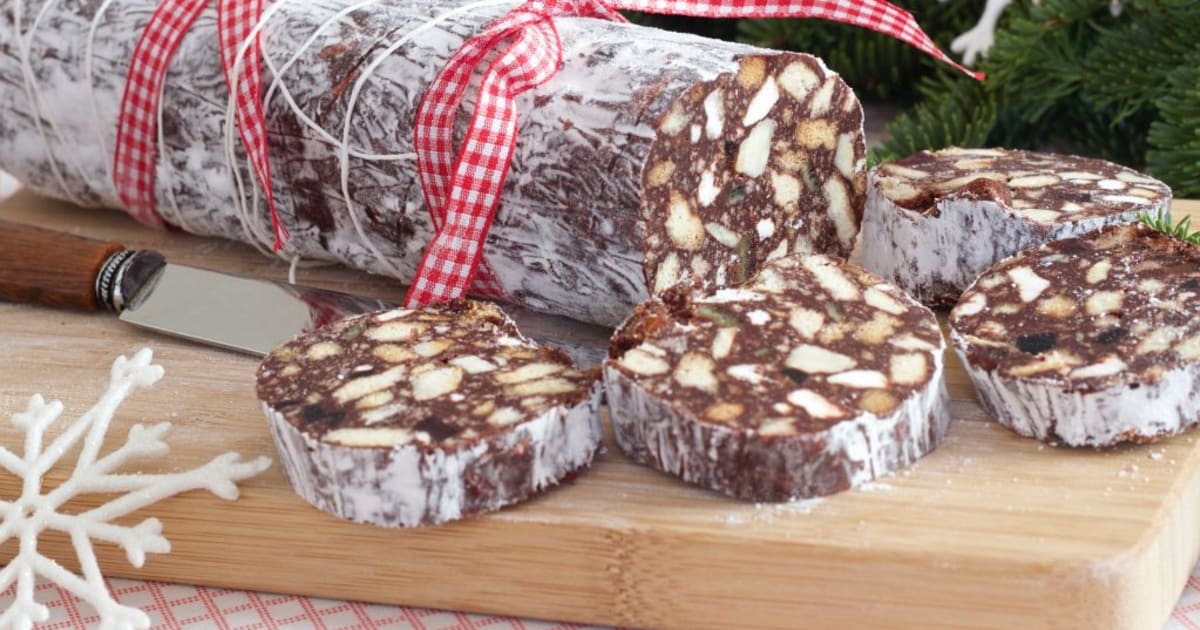 Recette De Saucisson Au Chocolat Saucisson Au Chocolat Sans Oeuf Recette Par Jardin Des Gourmands Com