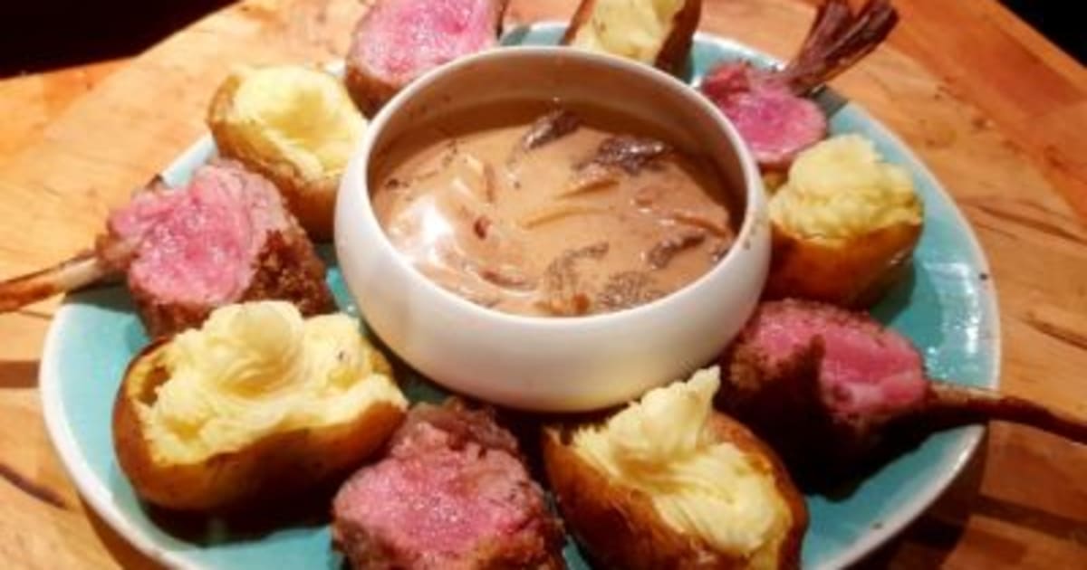 Recette Carré D'agneau rôti au four
