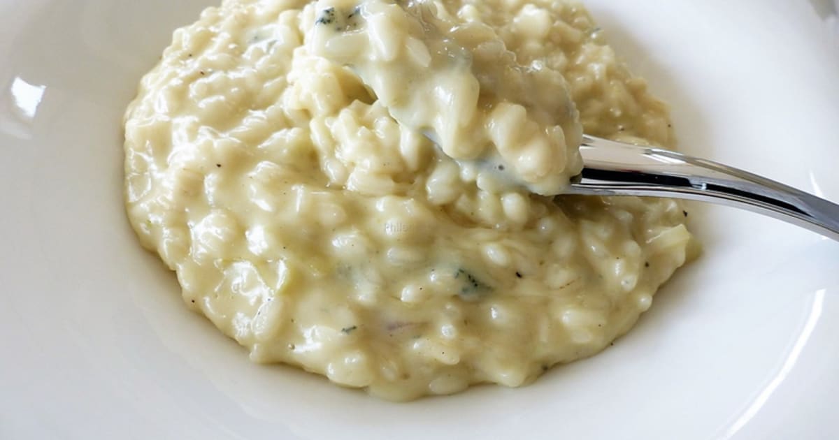 Risotto aux parmesan, gruyère et Recette par PHILANDCOCUISINE