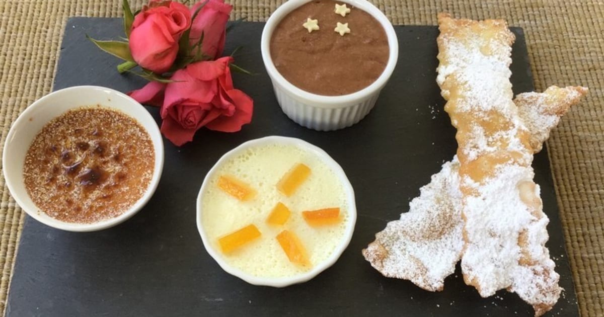 Trio de desserts gourmands - Recette par La Loi de la Gourmandise