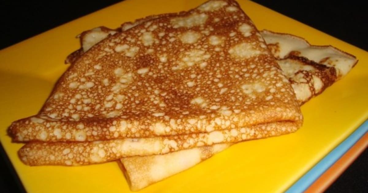 Crepes Pour Bebe Des 12 Mois Recette Par Ca Ne Sent Pas Un Peu Le Brule La