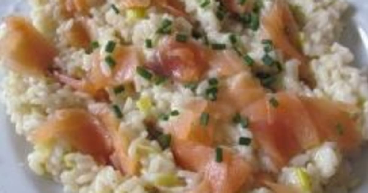 Risotto Au Saumon Fumé Au Multicuiseur Cookeo Recette Par Recettes Cookeo 