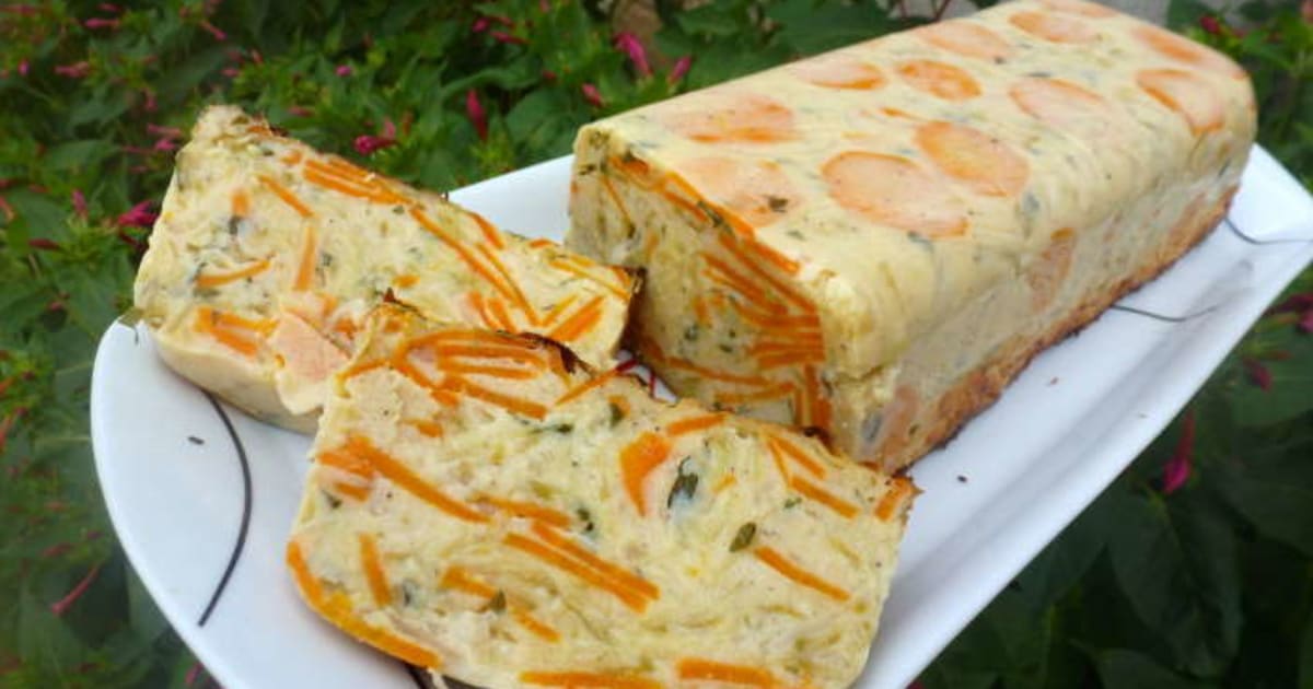 Pain de courgettes et de carottes Recette par Vanda