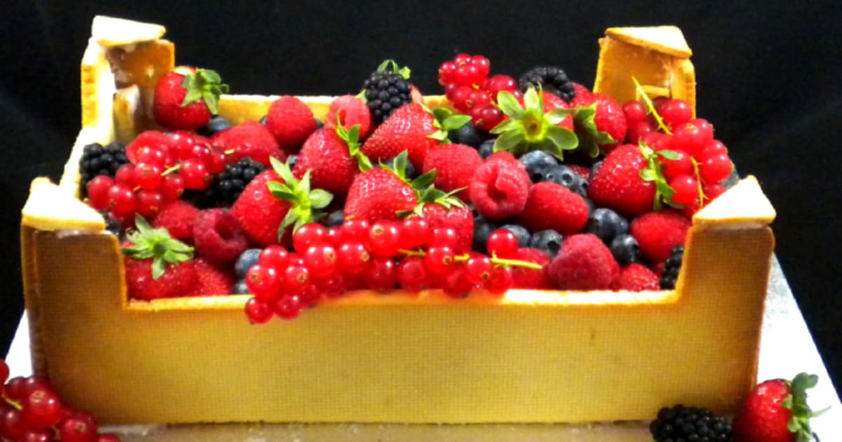 Mon Gateau Cagette De Fruits Recette Par Mimm