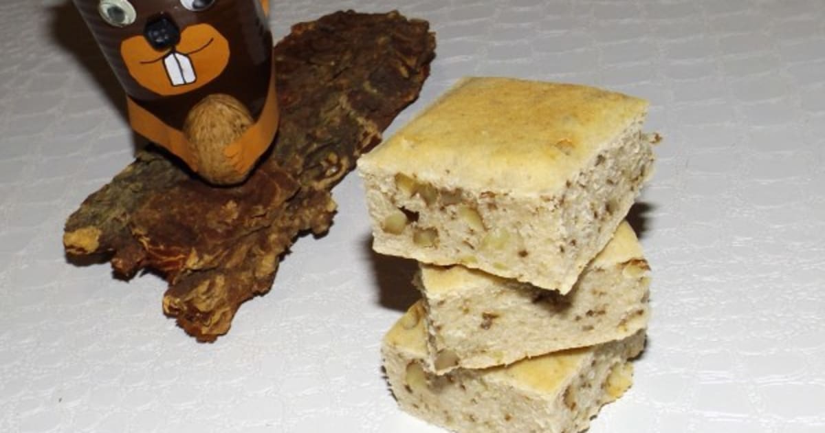 Gateau Du Matin De L Ecureuil Aux Noisettes Recette Par Ca Ne Sent Pas Un Peu Le Brule La