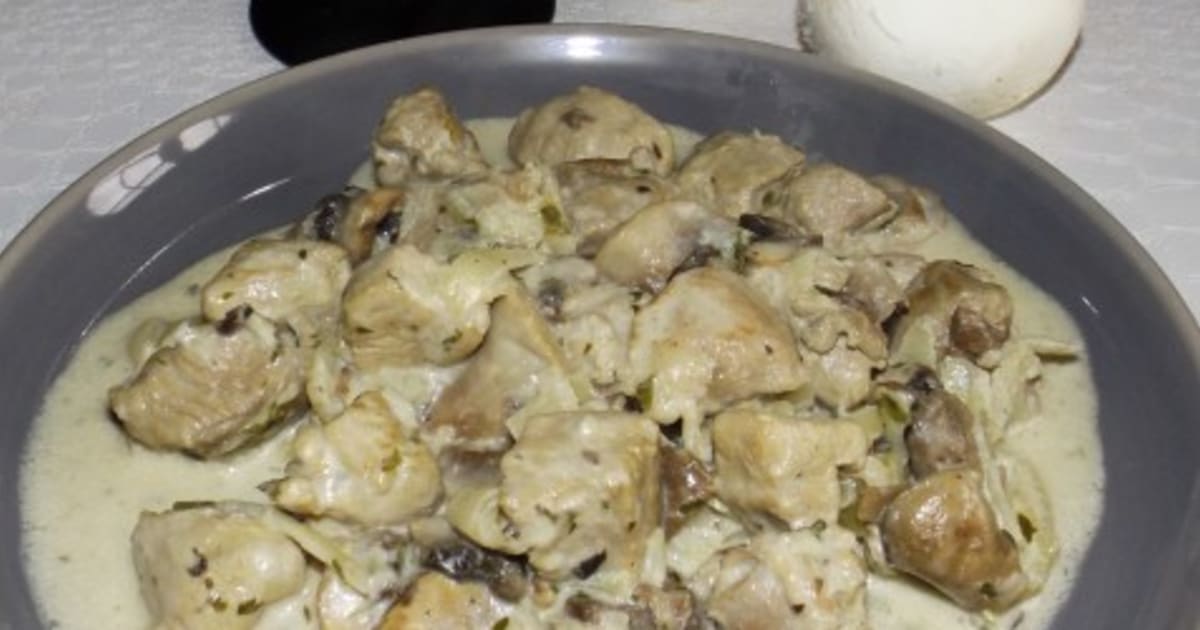 Sauté De Dinde Crème Et Champignon Cookeo Filet De Dinde Et Champignons Sauce à La Bière Au Cookeo