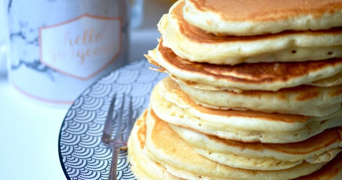 Pancakes fluffy au babeurre ou lait fermenté Recette par