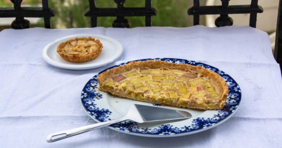 Tarte A La Rhubarbe Sans Oeufs En Version Vegetale Recette Par Lutsubo Tarte A La Rhubarbe Sans Oeufs En Version Vegetale Recette Par Lutsubo