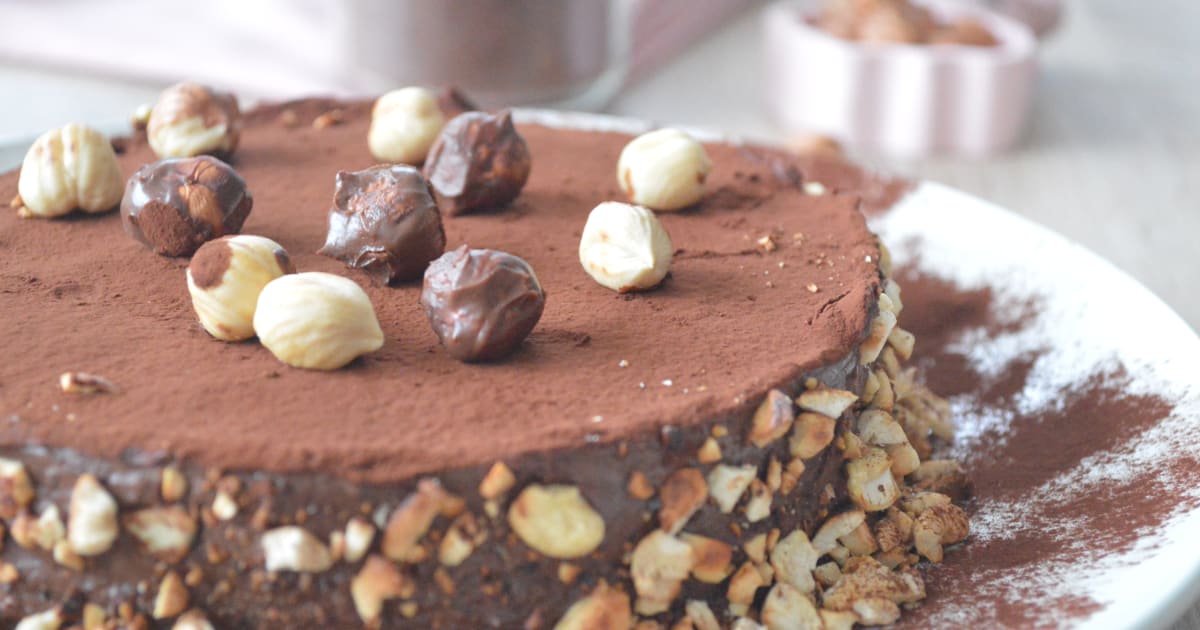 Recette Gâteau léger à la mousse au chocolat sans sucre raffiné