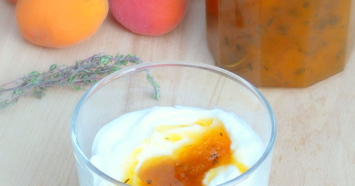 Confiture d'abricots au thym Recette par Docteur chocolatine