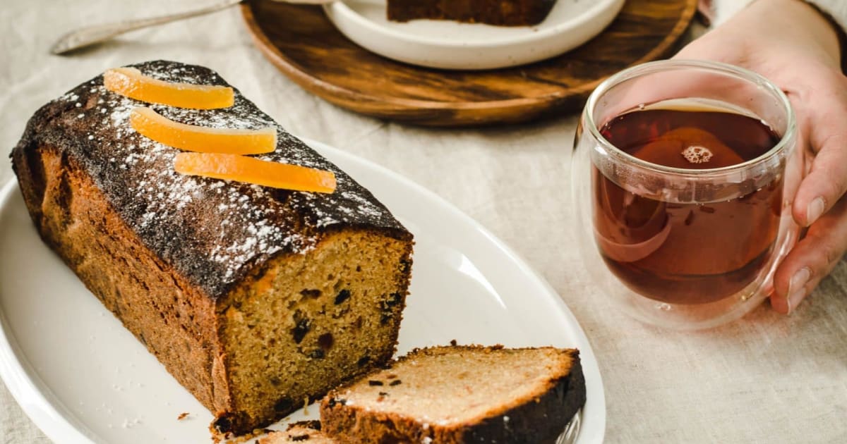 Cake anglais aux fruits confits Recette par Tangerine Zest