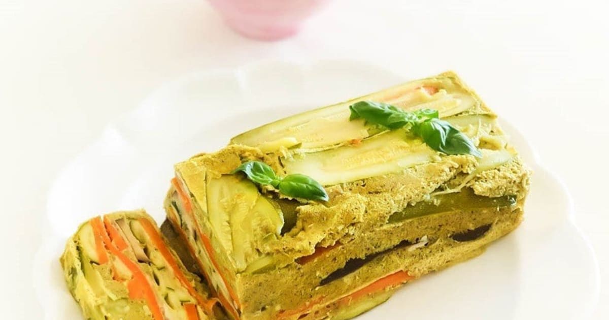 Terrine de légumes d'été au pesto Recette par Virginie La Table des