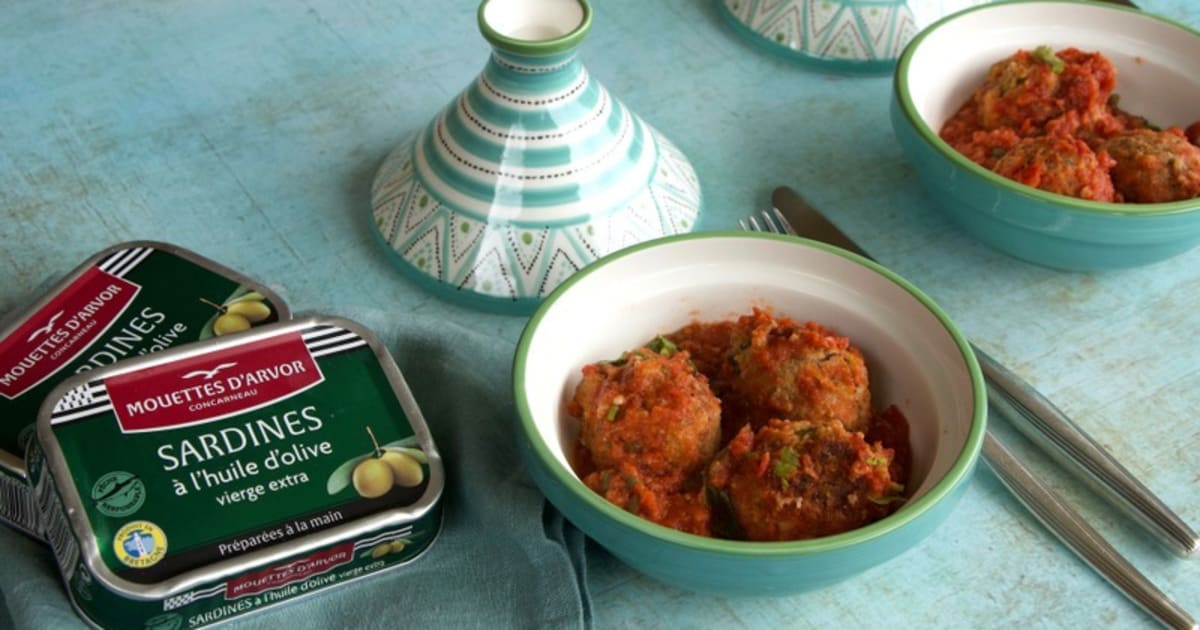 Tajine de keftas aux sardines comme au Maroc Recette par Les filles