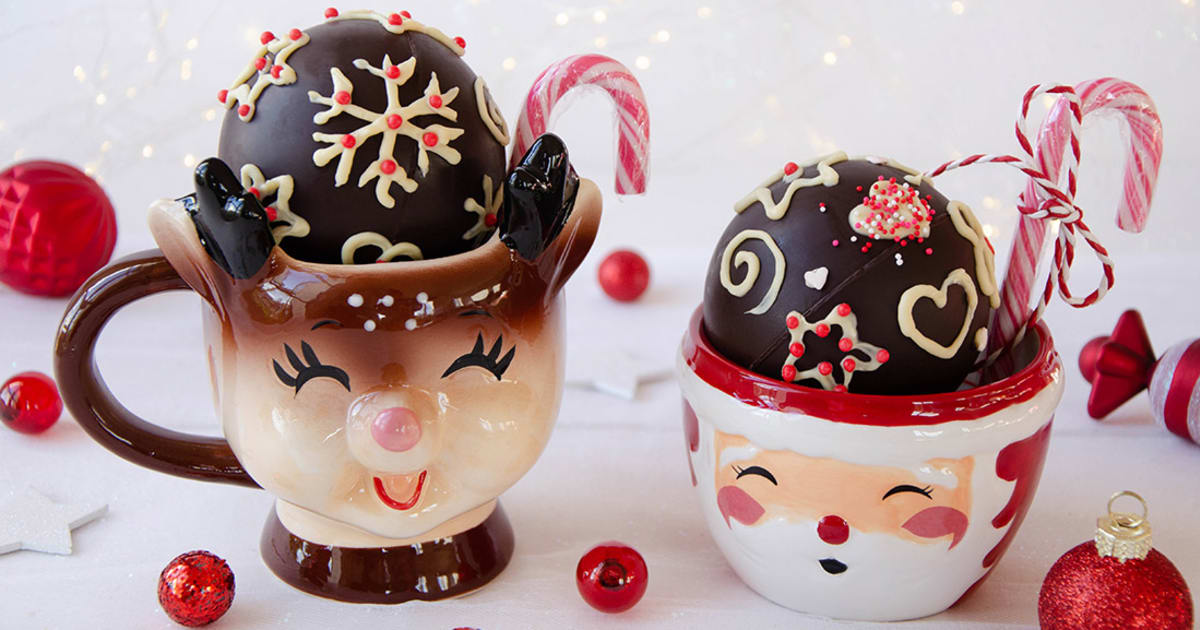 BOMBE DE CHOCOLAT CHAUD CANNELLE - CADEAU DE NOËL - bombes-de-choc