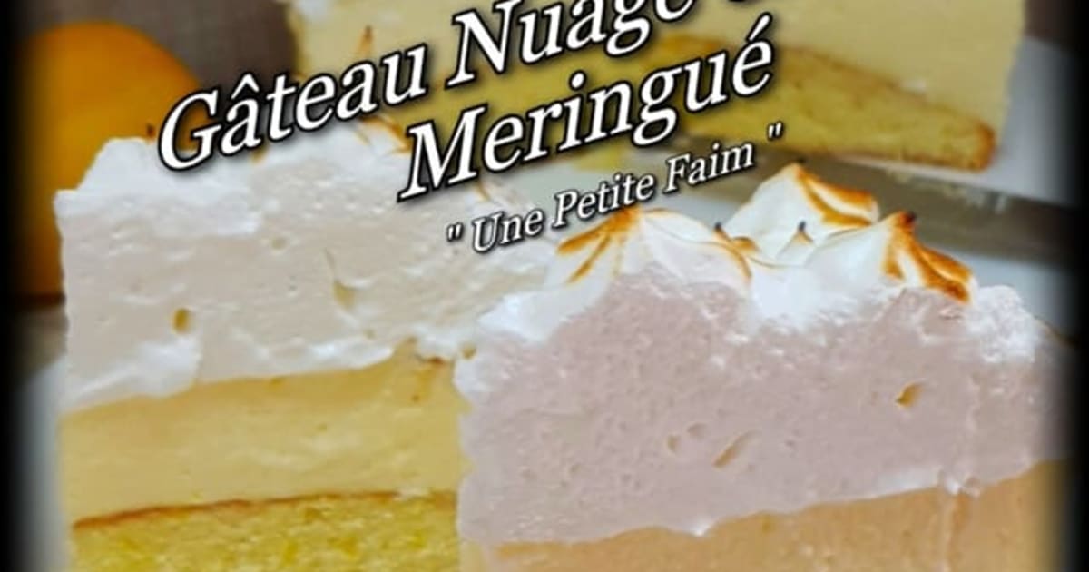 Gateau Nuage Citron Meringue Recette Par Une Petite Faim