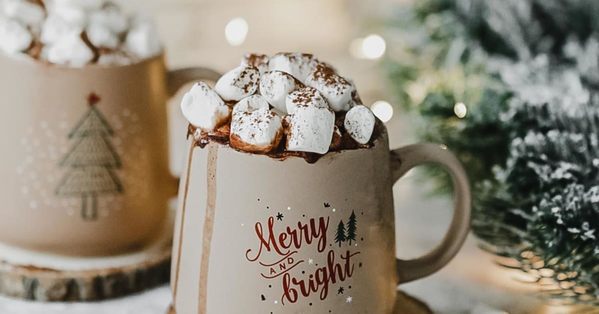 Chocolat chaud de Noël