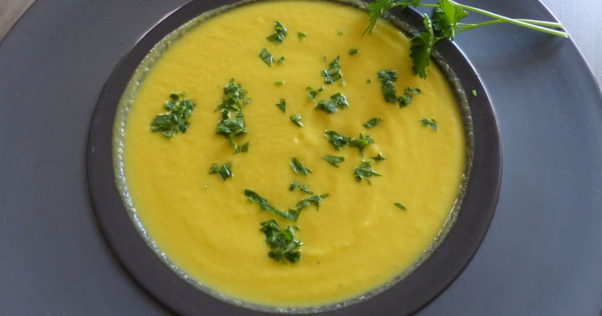 Potage chou new arrivals fleur et carottes