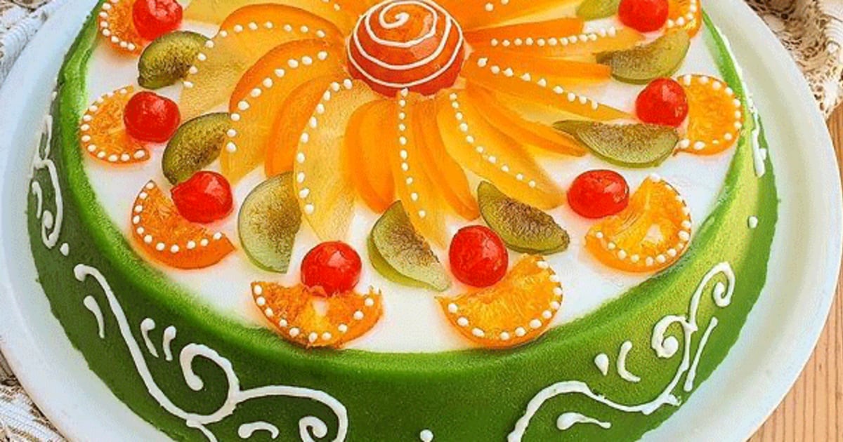 Cassata Siciliana A La Ricotta Et Pate D Amande Pour Paques Recette Par La Recette Italienne