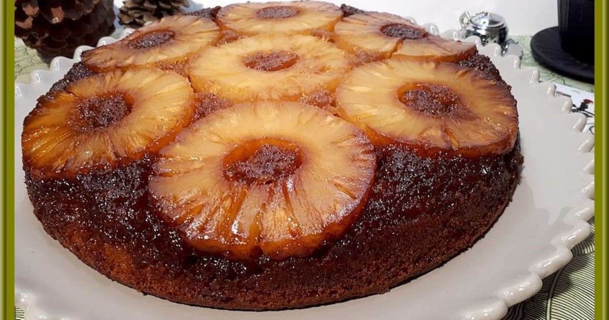 Gateau Renverse A L Ananas De Cyril Lignac Recette Par Oh La Gourmande