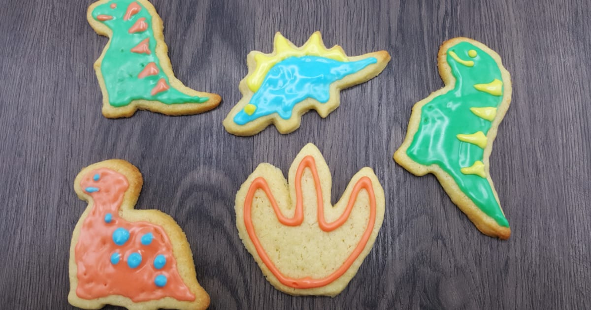 Gâteau dinosaure, et autres recettes pour enfants par Chefclub Kids