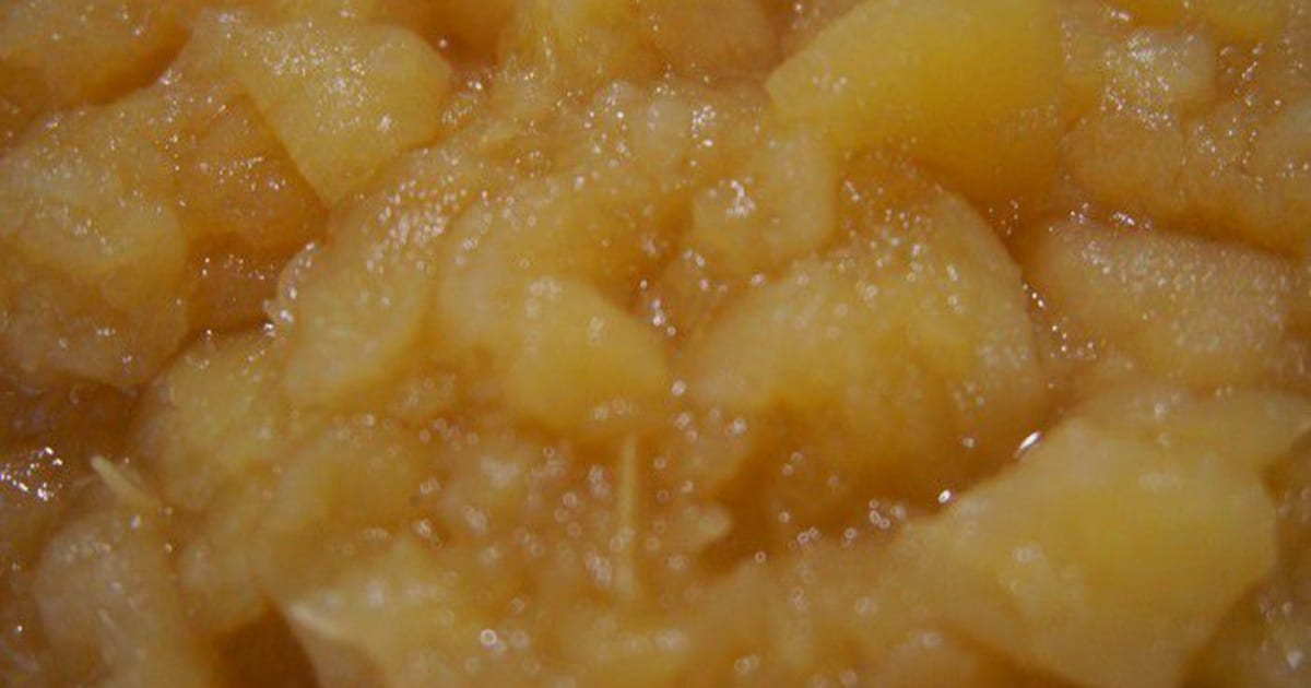 Compote de pommes de grandmère Recette par Chef