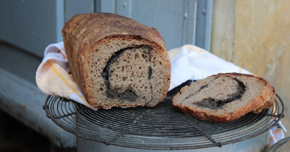Recette Pain roulé à la tapenade