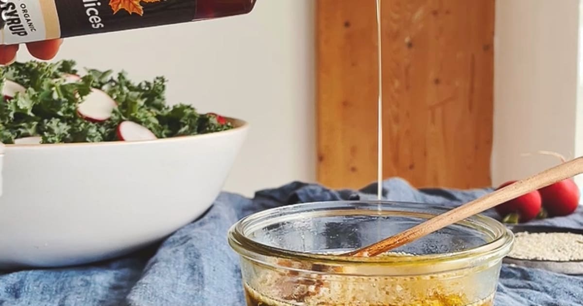 Vinaigrette à l'érable et au sésame pour vos salades et marinades