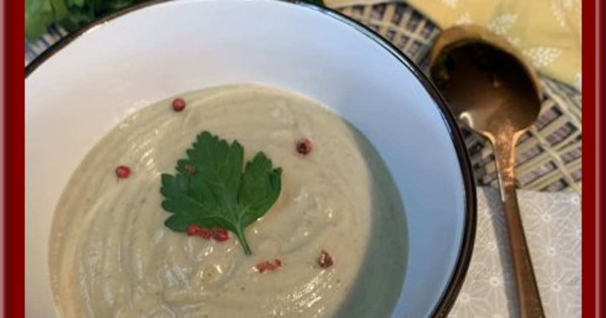 Recette Velouté de topinambour bien réconfortant