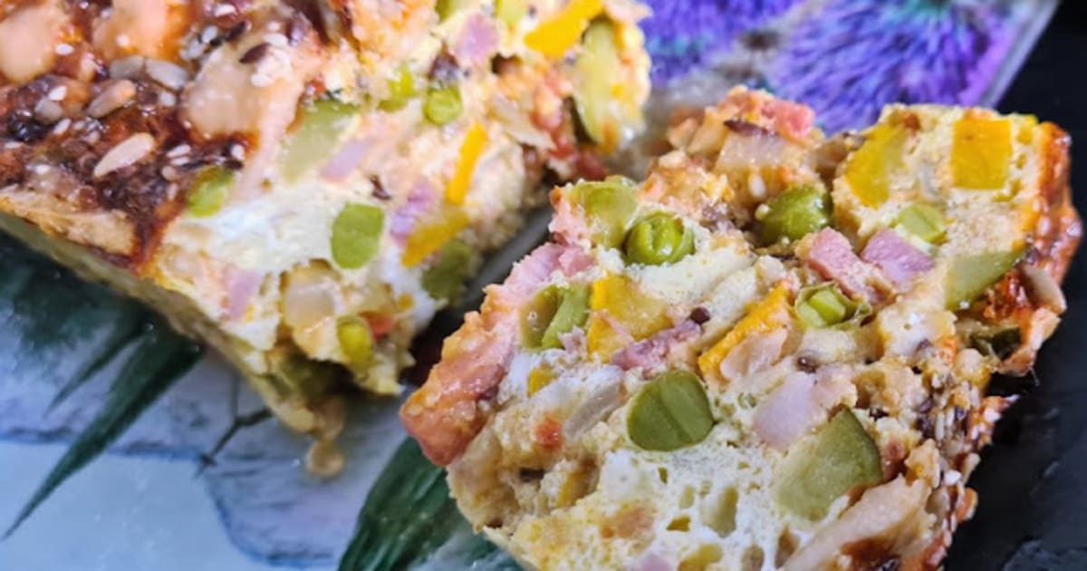 Terrine de courgette et petits pois aux lardons fumés Recette par Catalina Le Blog de Cata