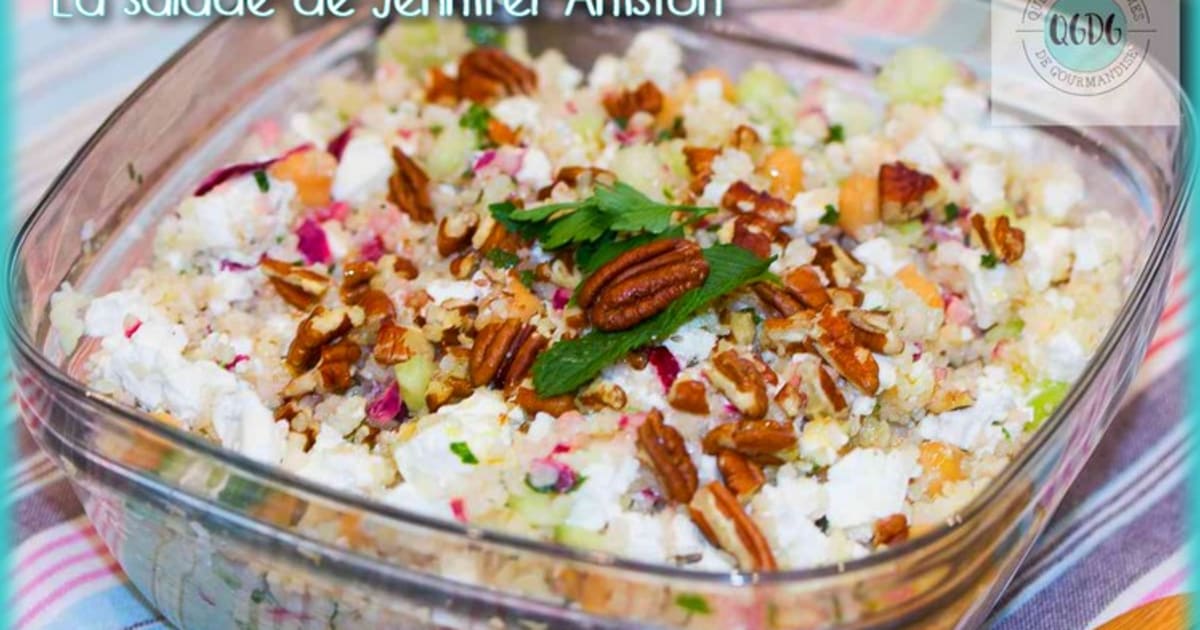Salade boulgour, pois chiche de Jennifer Aniston Recette