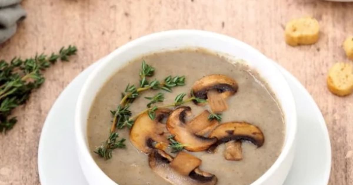 Soupe champignon light hotsell